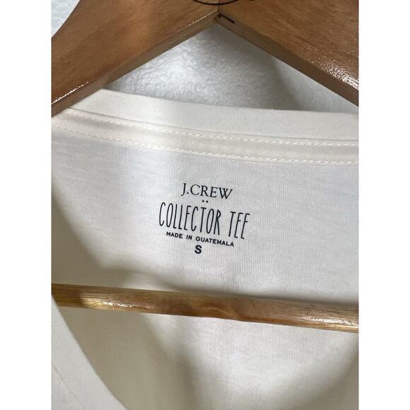 J. Crew Factory Womens Holiday Collector Tee Small Cat Long Sleeve Top - Picture 3 of 5